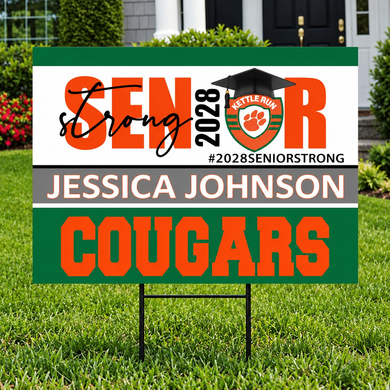 18x24 Custom Rising Senior Yard Sign | Class of 2028