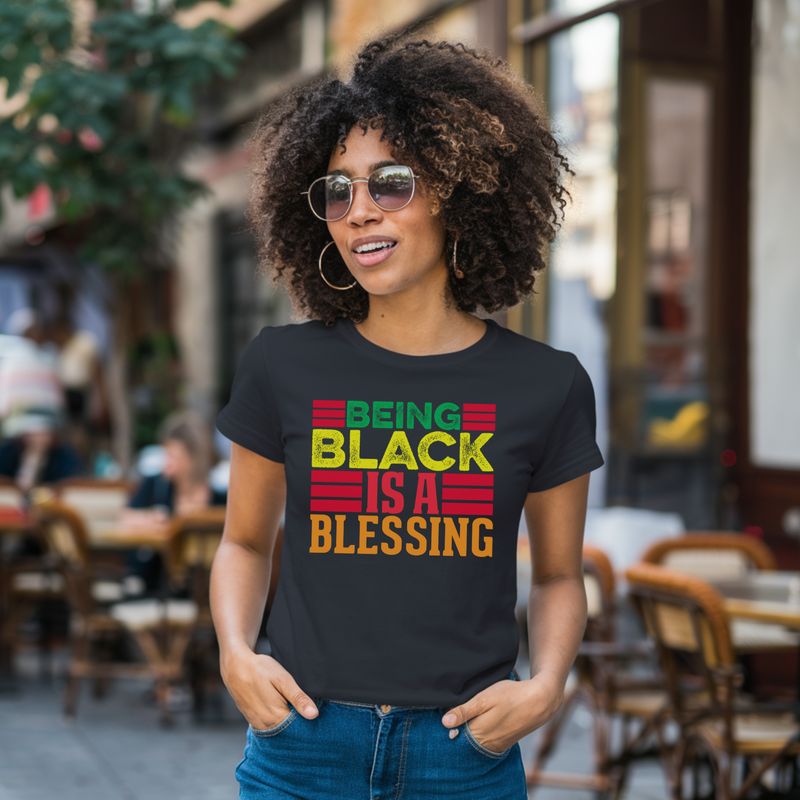 Juneteenth Being Black Is A Blessing Shirt