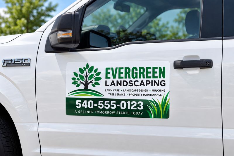 17x12 Custom Car Magnet | Personalized Business Vehicle Sign