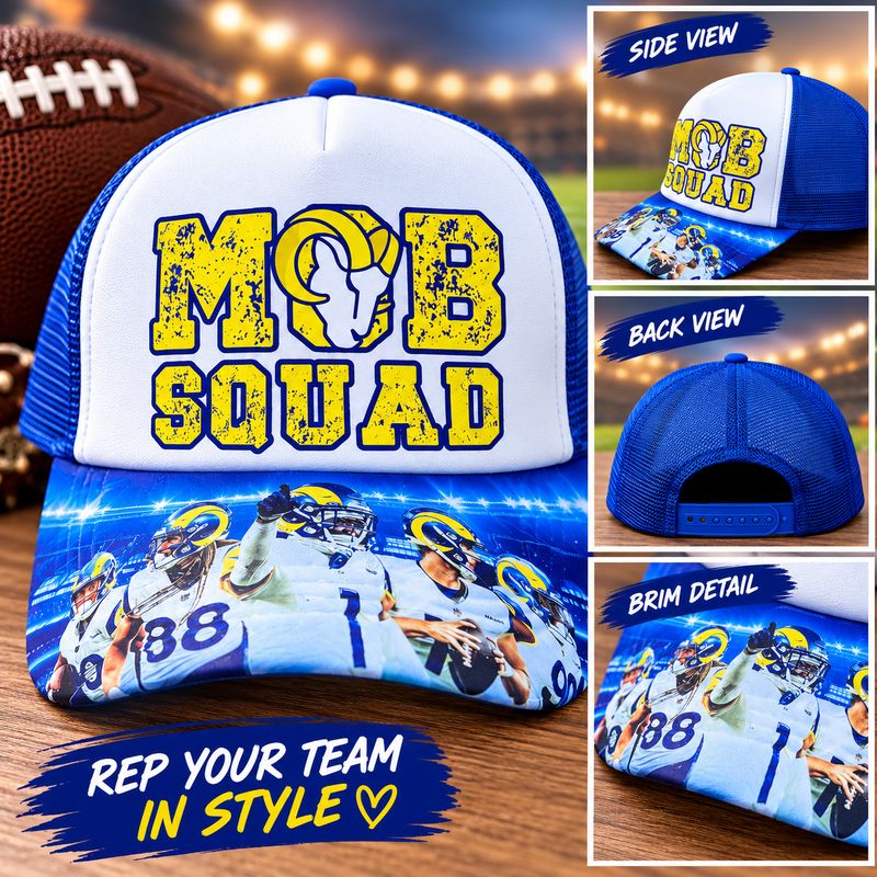 “Mob Squad” Football Fan Hat - Other teams available