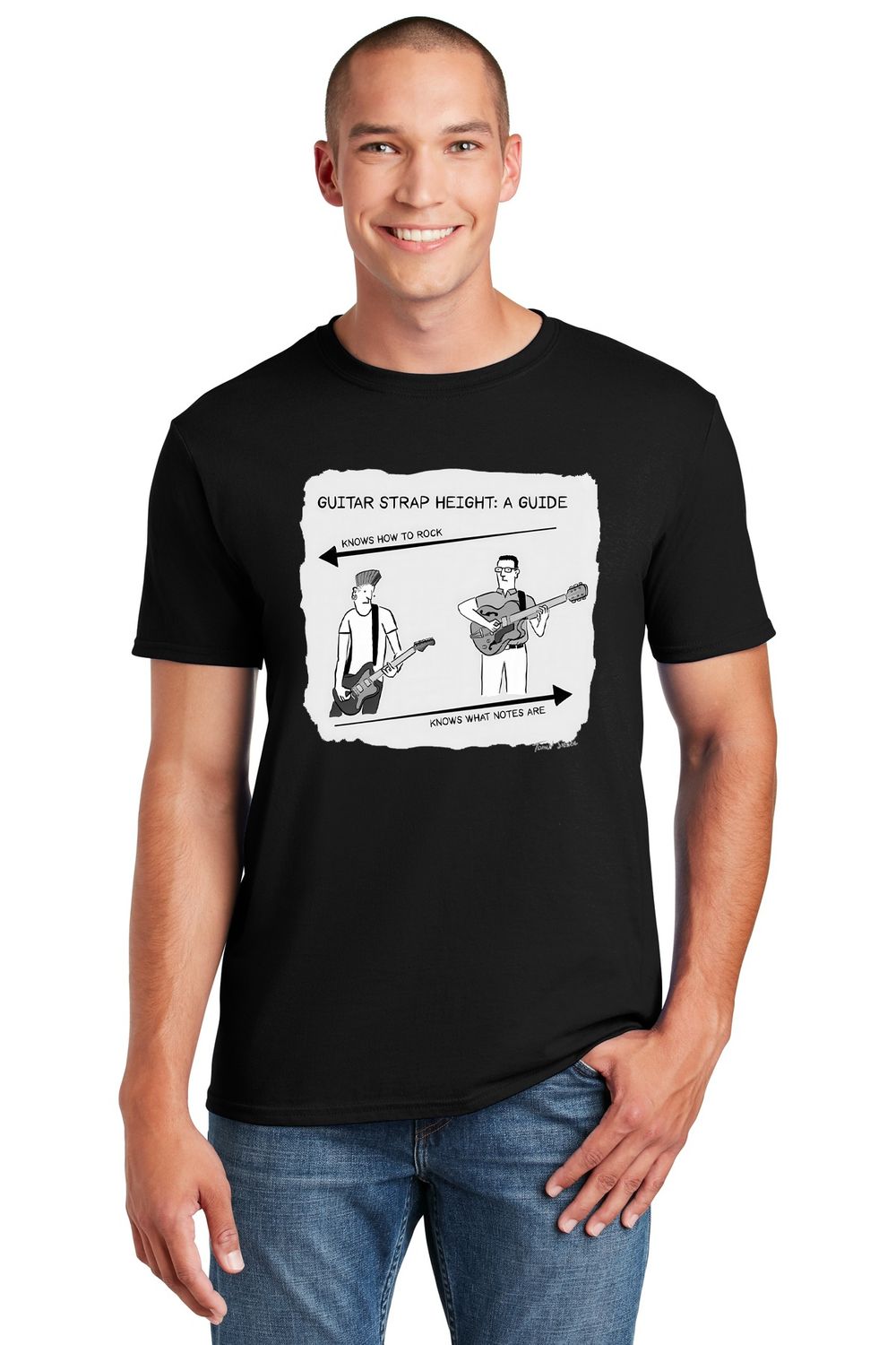 Guitar Strap T-shirt order