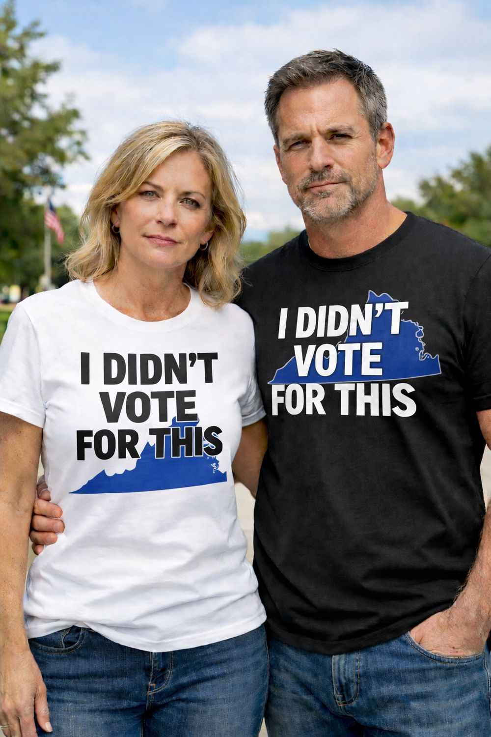 I Didn’t Vote For This Shirt – Political Statement T-Shirt for Men &amp; Women