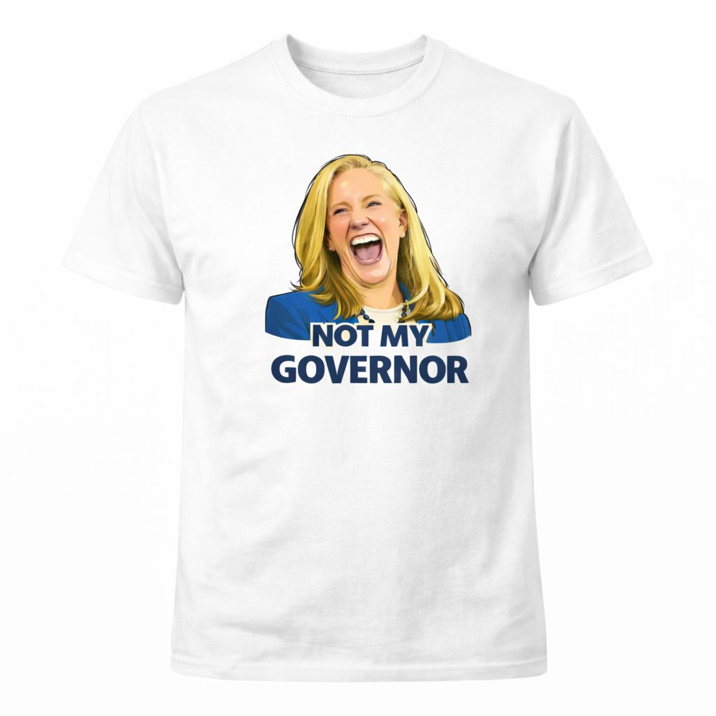 Not My Governor Shirt | Bold Political Statement Unisex T-Shirt