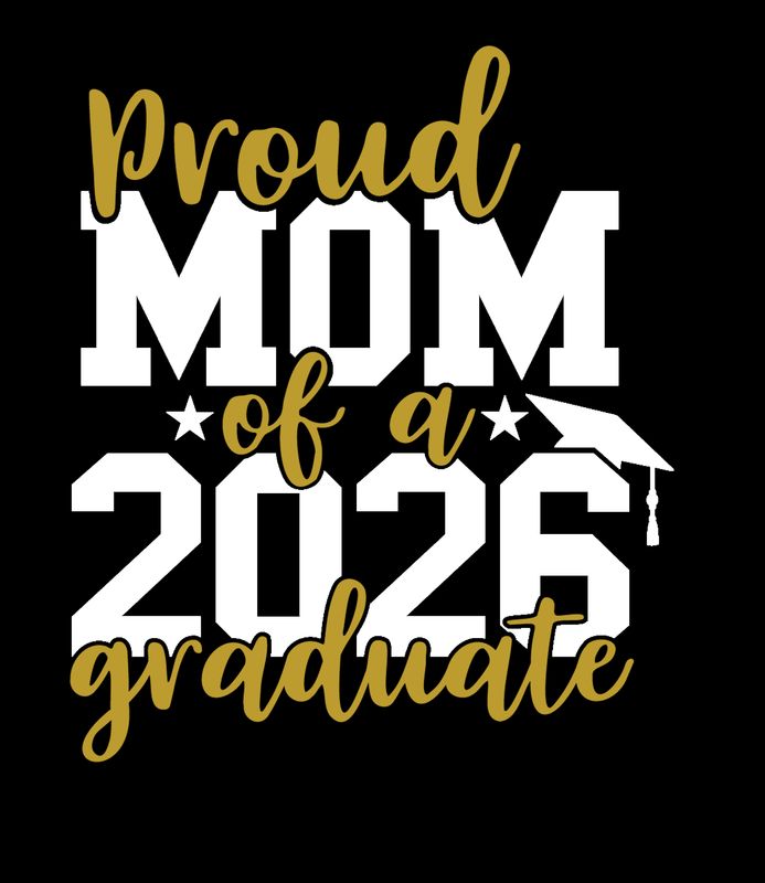 Custom Black 2026 Graduate shirts