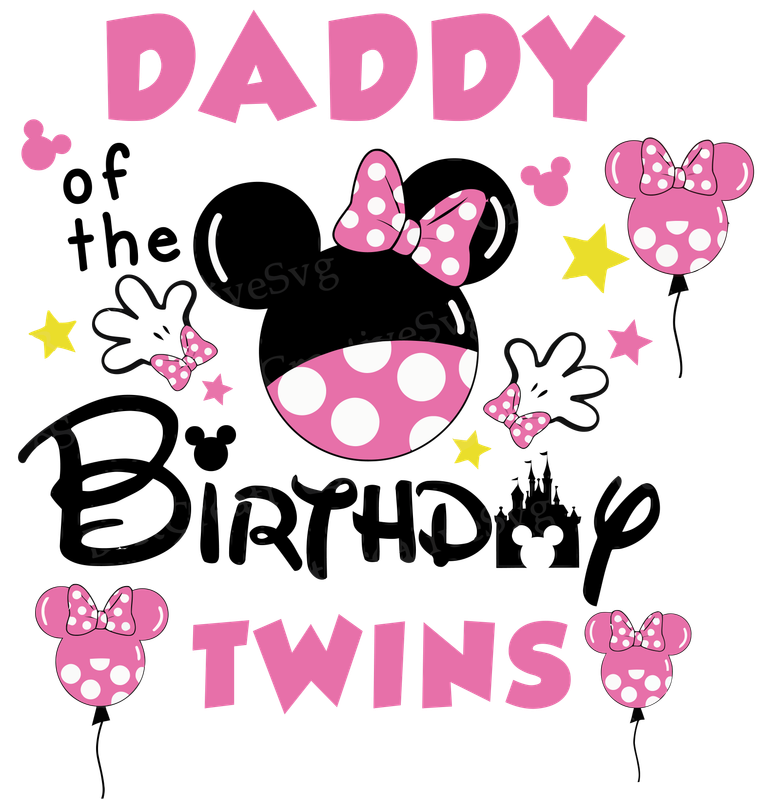 Custom Family Minnie Birthday Shirts