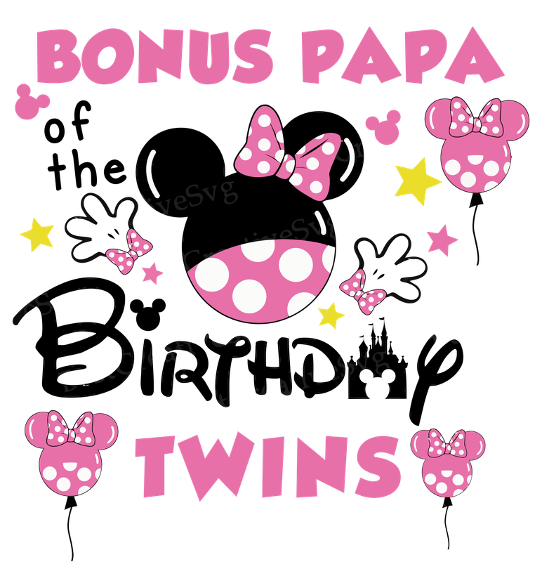 Custom Family Minnie Birthday Shirts