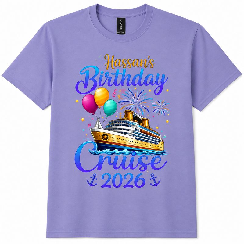 10 Custom Purple Cruise Shirts