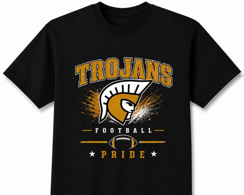 3 Custom Black Football Shirts