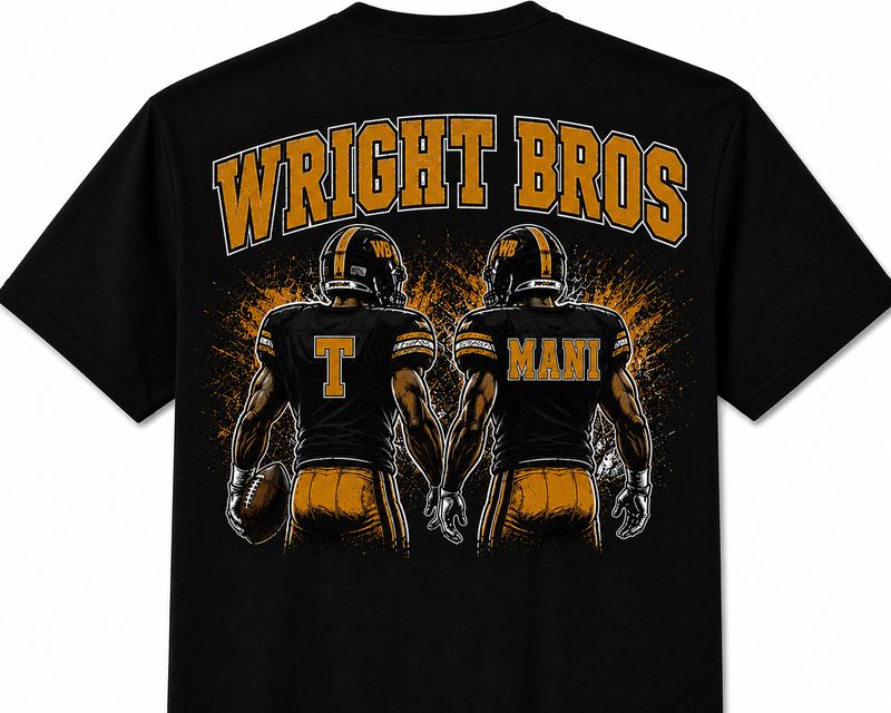 3 Custom Black Football Shirts