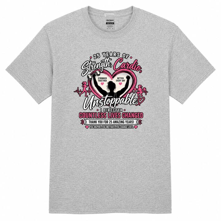 1 - Custom Grey shirt 2XL