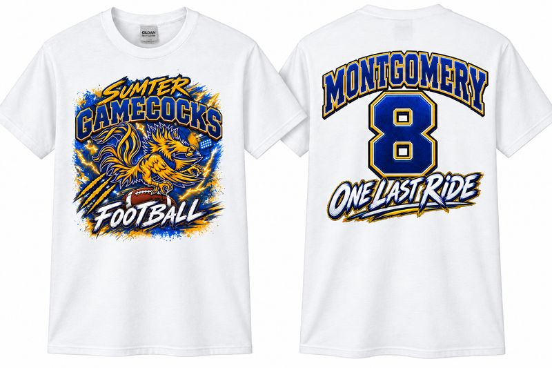 1 White Custom Football Shirt