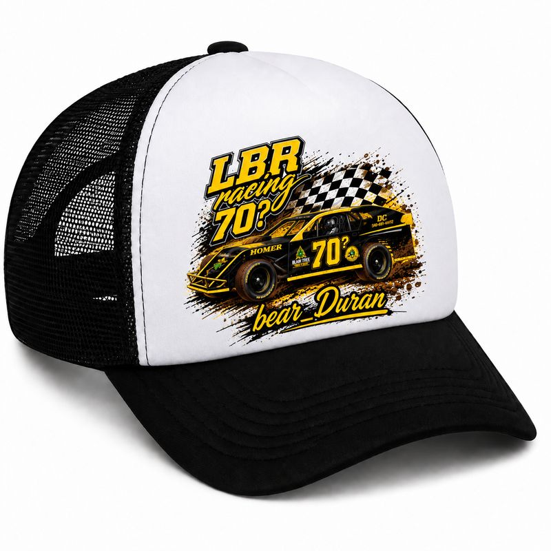 Custom Black Racing Shirts, Hoodies, and Hats