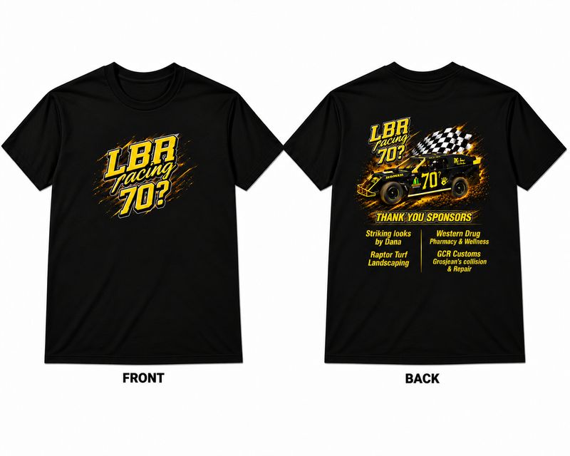 Custom Black Racing Shirts, Hoodies, and Hats