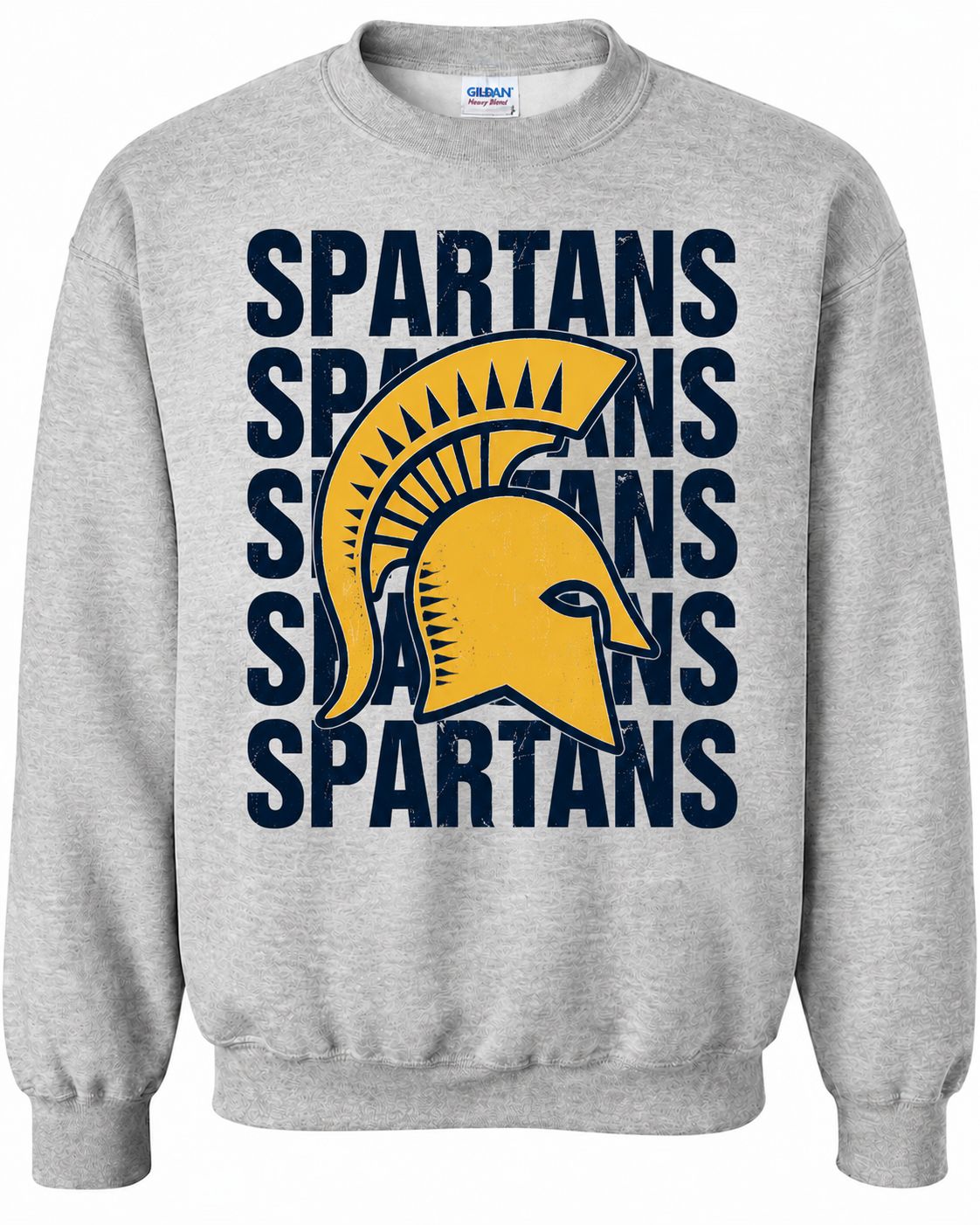 1 Gray Holy Sport Spartan Sweatshirt