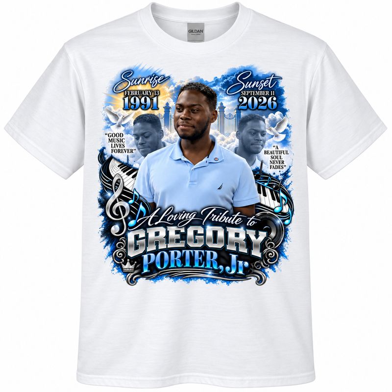 7 Custom White Memorial Shirts