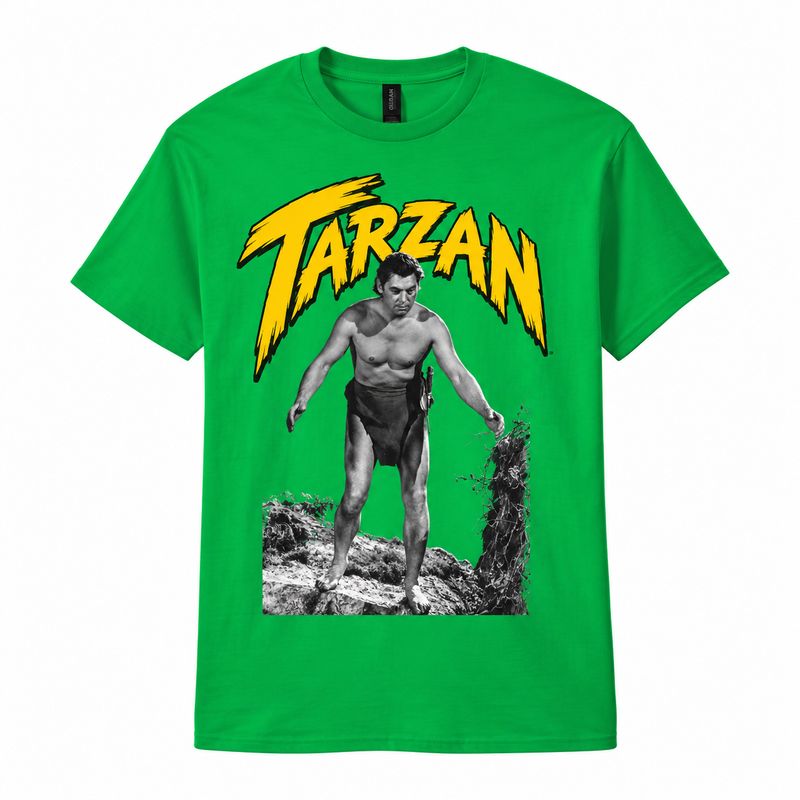 1 Custom Green Tarzan Shirt