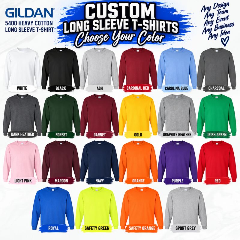 Custom Long Sleeve – Made to Order