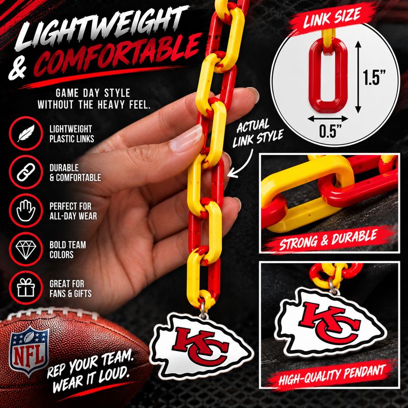 NFL Team Hype Chain – Choose Your Team
