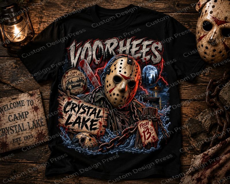 Jason Voorhees Crystal Lake Halloween T-Shirt