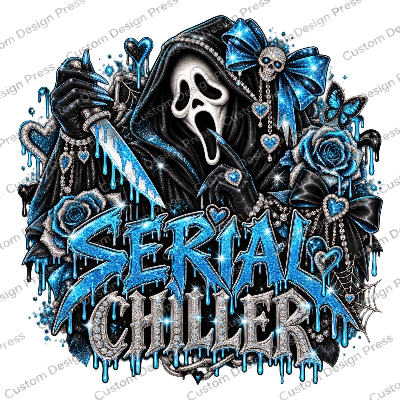 Serial Chiller Halloween PNG Digital Download