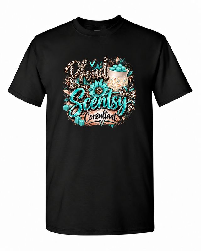 Proud Scentsy Consultant Teal T-Shirt