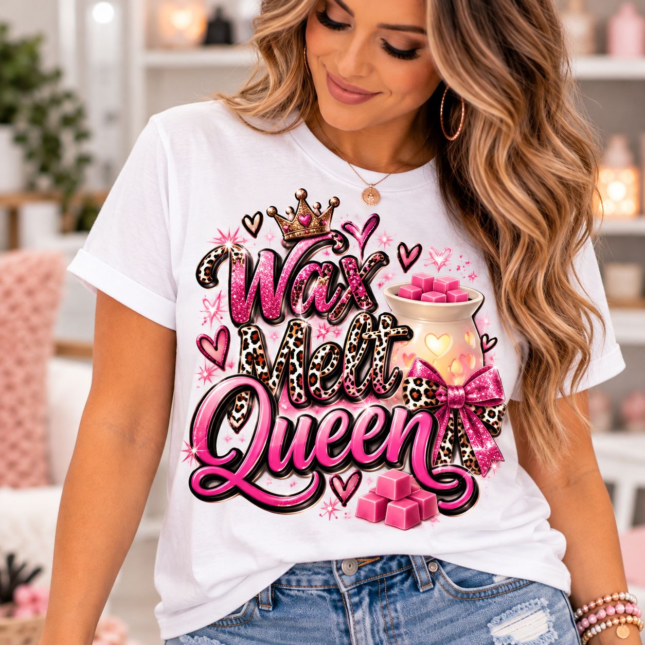 Scentsy Wax Melt Queen Pink T-Shirt