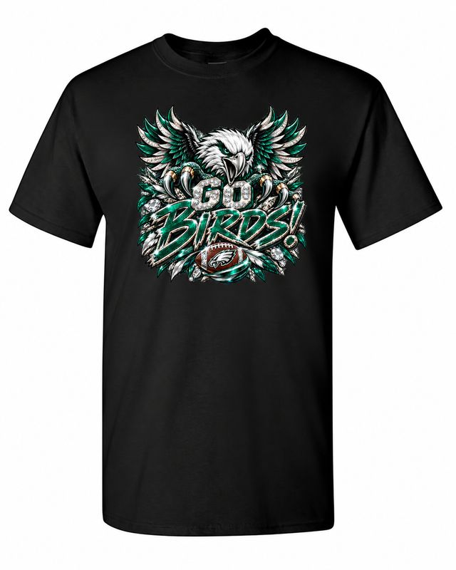 Philadelphia Eagles Go Birds Football T-Shirt