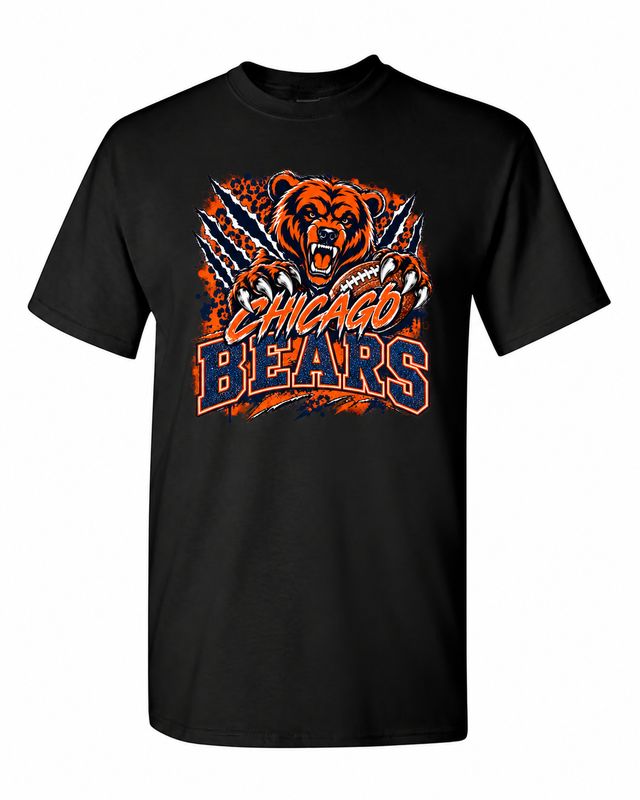 Chicago Bears Mascot Football T-Shirt