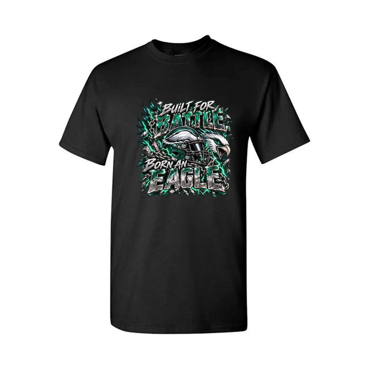 Philadelphia Eagles Built for Battle T-Shirt