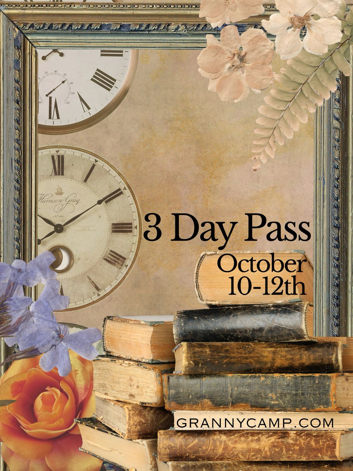 OCTOBER Granny Camp CTX – 3 Day Pass