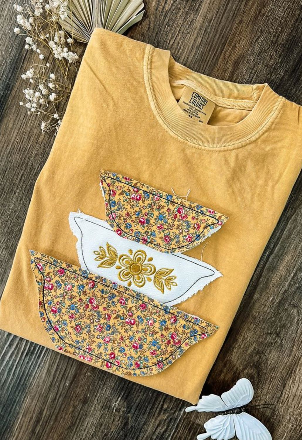 Pyrex Applique with Lin