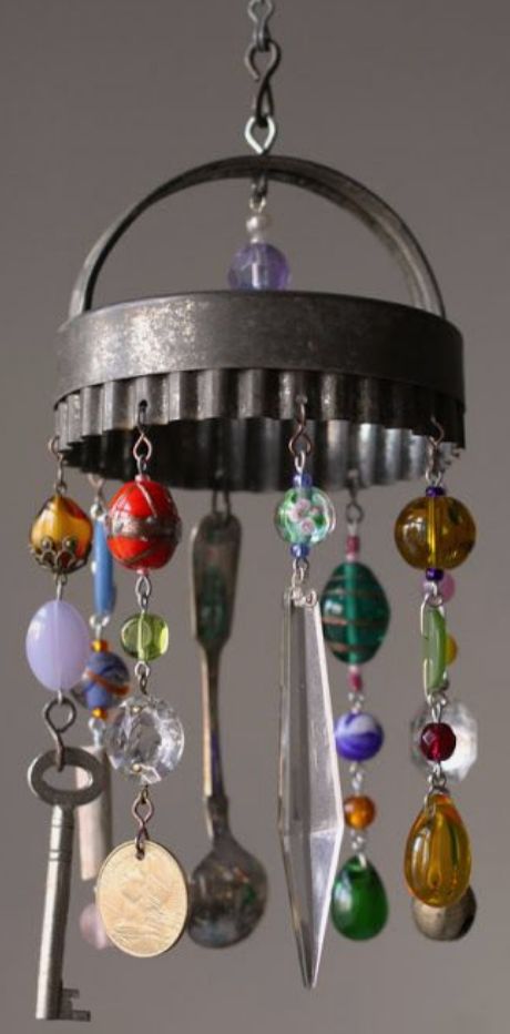 Junk Drawer Wind Chimes with Lynn