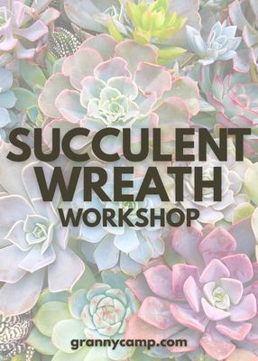 Workshop: Succulent Wreath