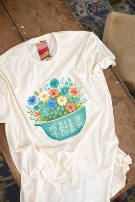 GCM Vintage Bowl Florals Tee