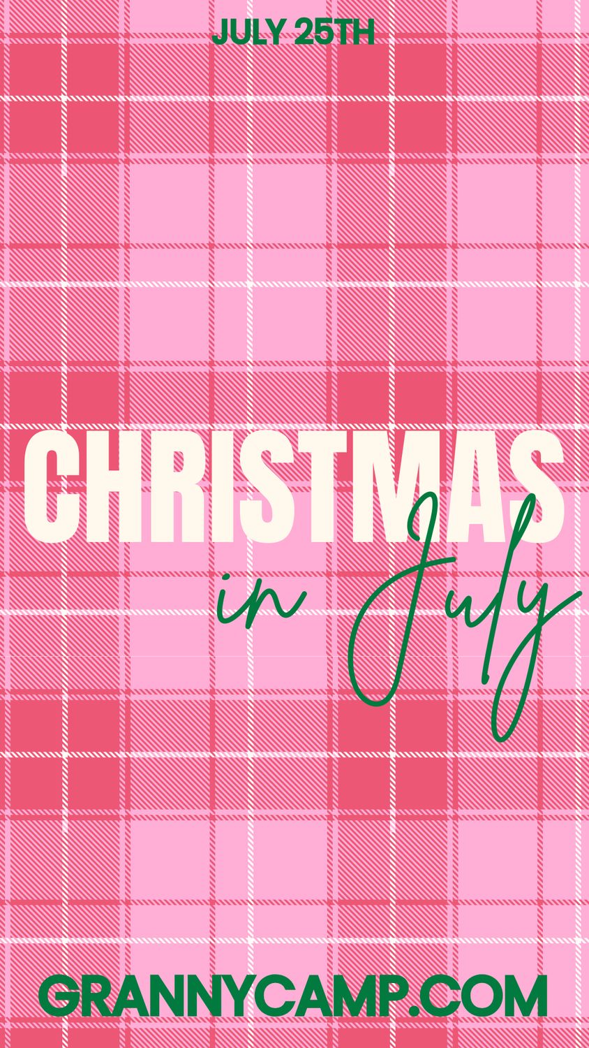 Christmas In July at Granny Camp