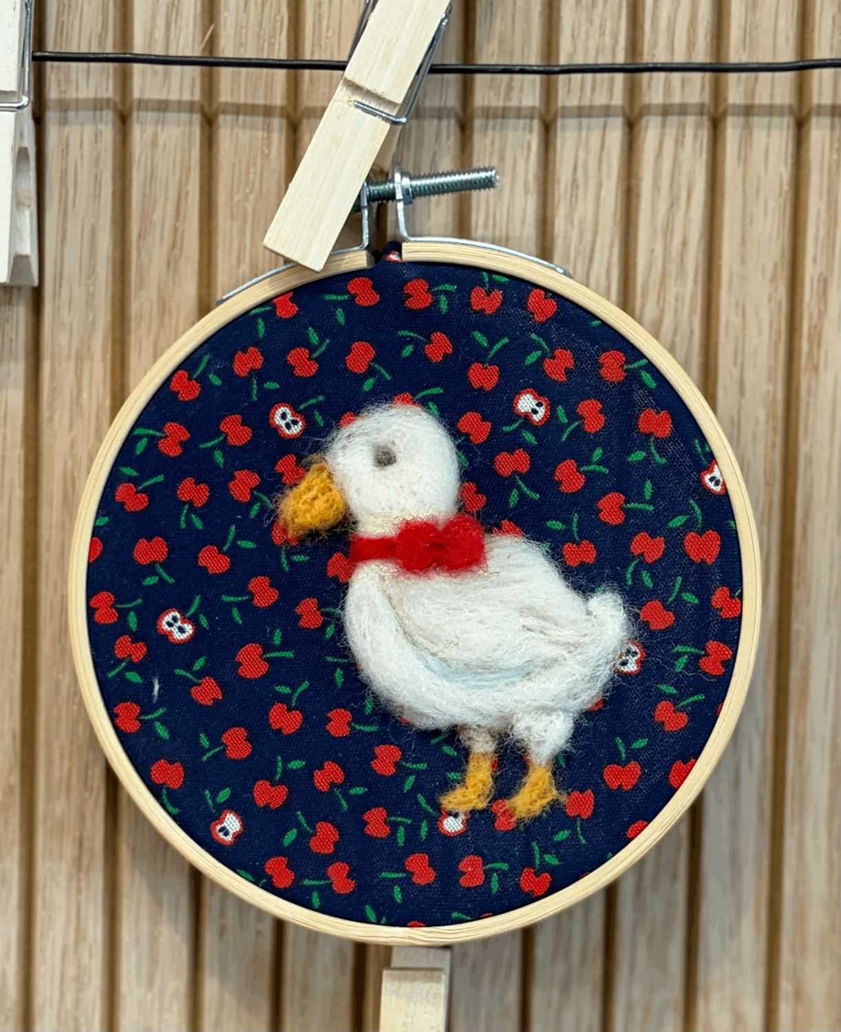 FRIDAY 5:00 - Felted Goose Cuties