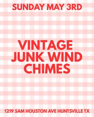 Workshop :  Vintage Junk Wind Chimes
