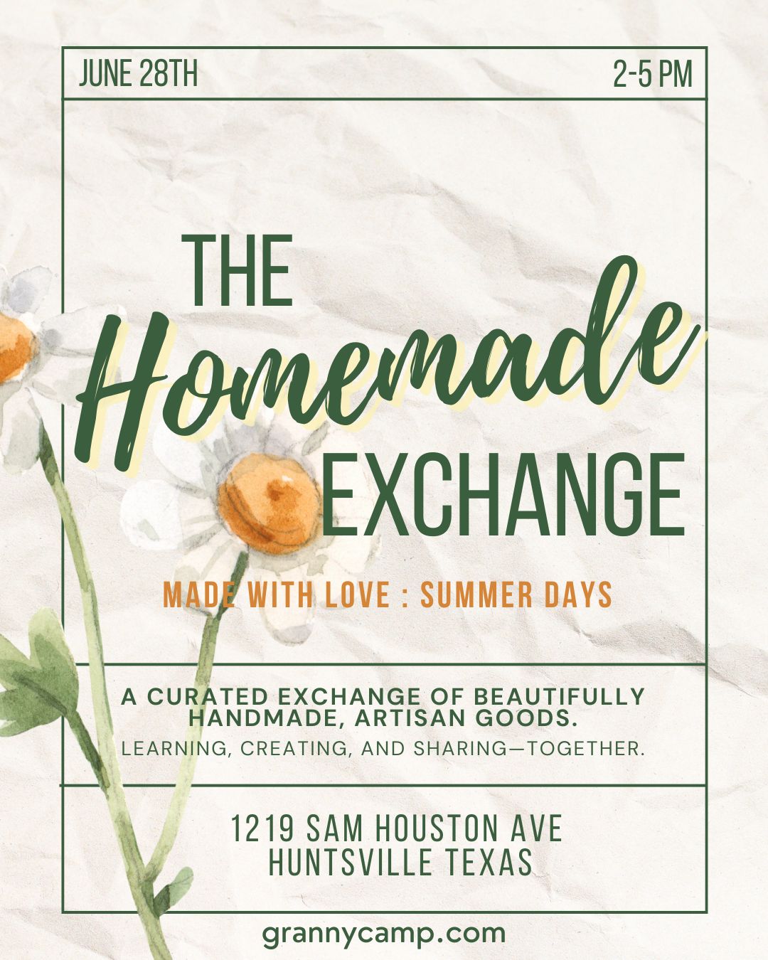 The Homemade Exchange : Summer Days
