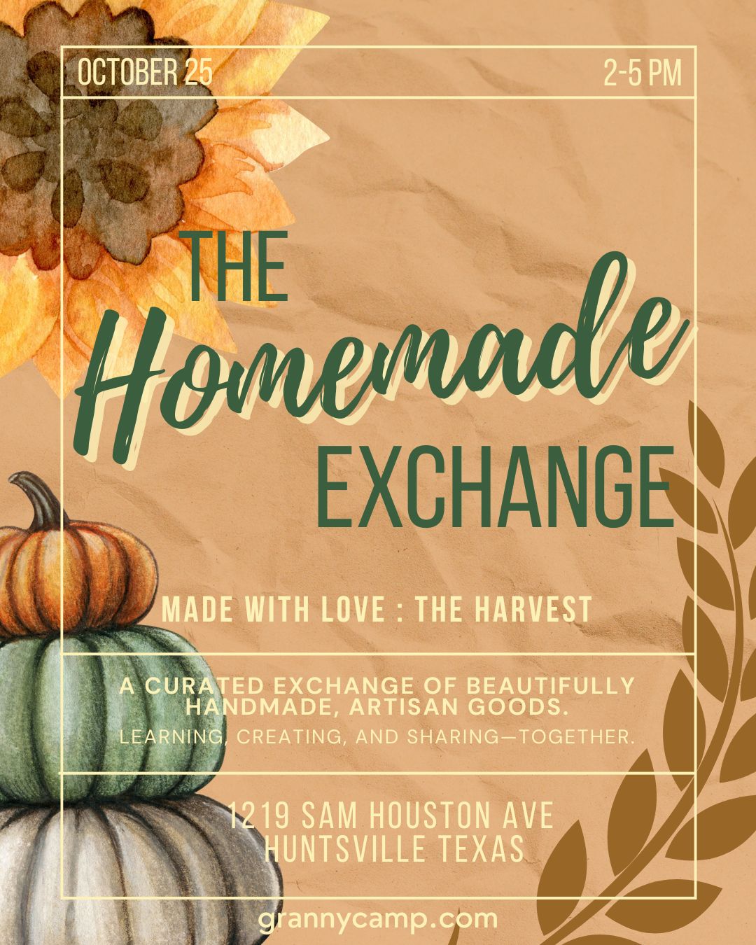 The Homemade Exchange : The Harvest