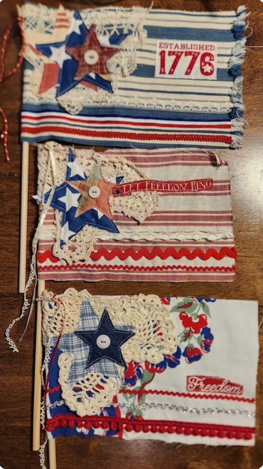 GC SATURDAY 4:00 - Americana Patchwork Flags