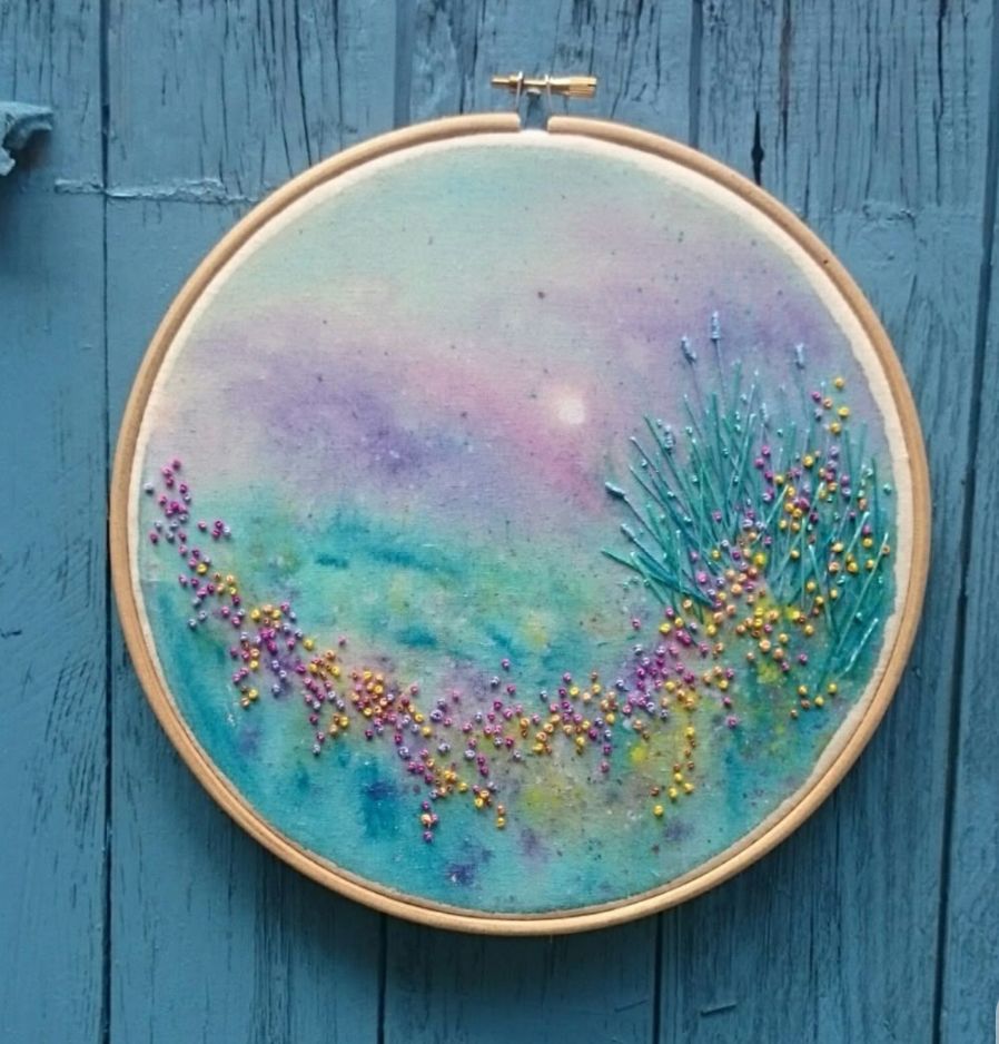 CG SATURDAY 3:00 - Stitched in Watercolor