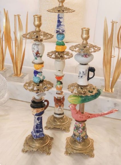 SAT SPECIAL 12:00 - Tchotchke Candlesticks