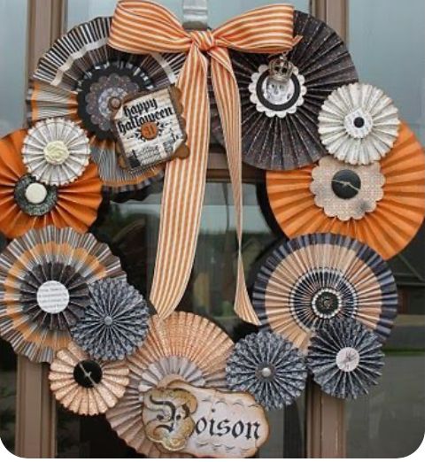 GC SATURDAY 1:00 - Vintage Rosette Wreath