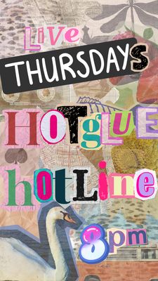 Hot Glue Hotline Live with Ashleigh &amp; Justine 9.3