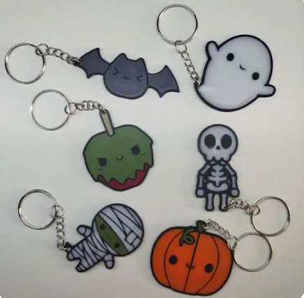 SAT SPECIAL  3:00 - Shrink &amp; Spook Keychains