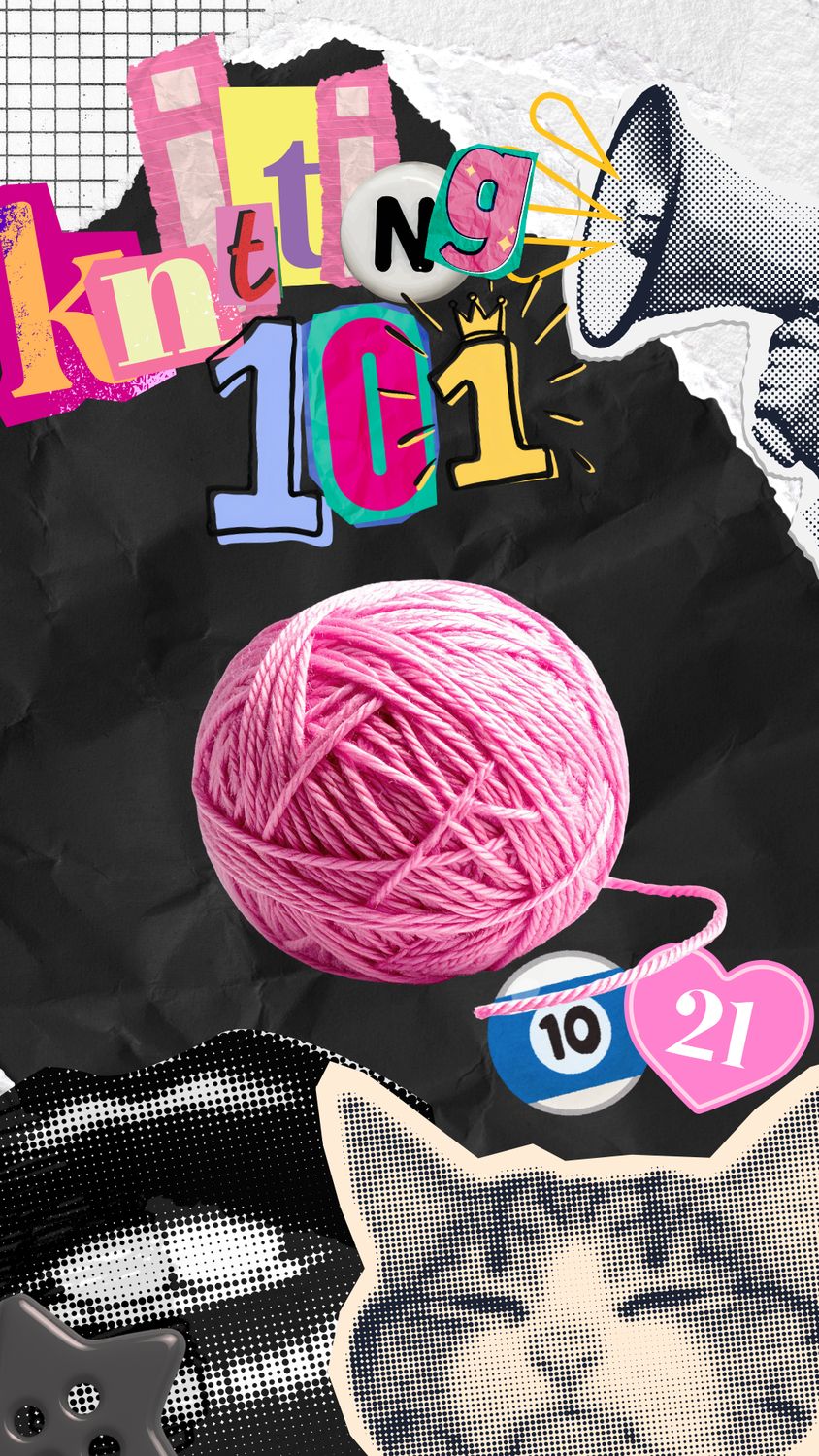 The Strawberry Society : Knitting 101 October