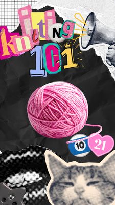 The Strawberry Society : Knitting 101 October