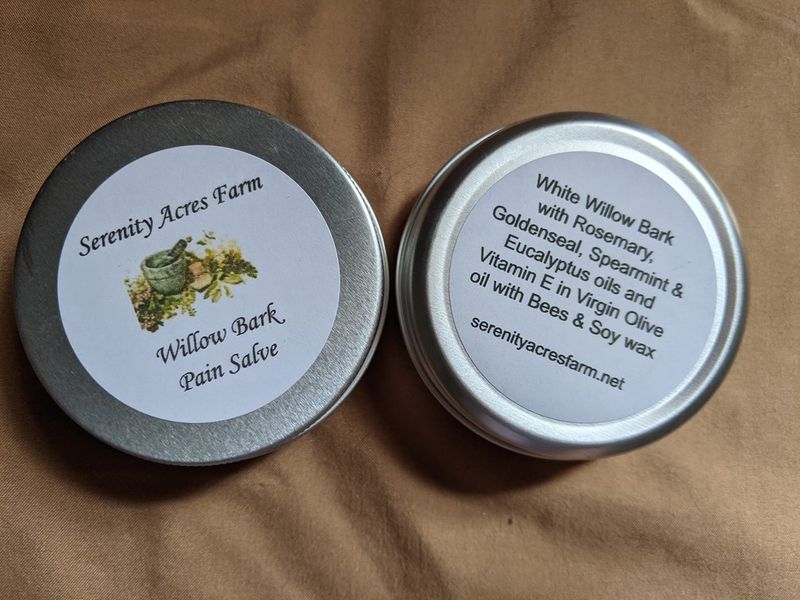 Willow Bark Pain Salve