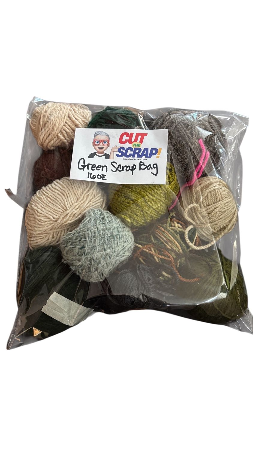 Yarn Scrap Bag