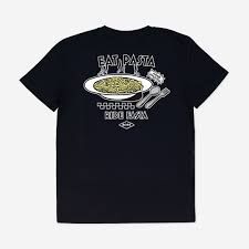 BONK - T-shirt pasta zwart